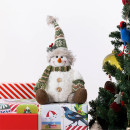 Christmas-Wishes-Sitting-Snowman-Pointy-Hat-38cm Sale
