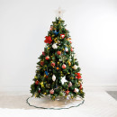Christmas-Wishes-Scallop-Christmas-Tree-Skirt Sale