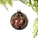 Christmas-Wishes-Glitter-Glass-Bauble Sale