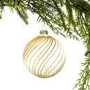 Christmas-Wishes-Champagne-Frosted-Ombre-Bauble Sale