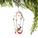 Christmas-Wishes-Metal-Santa-In-White-Air-Balloon-Hanging-Christmas-Tree-Decoration Sale