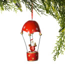 Christmas-Wishes-Metal-Santa-Red-Air-Balloon-Hanging-Christmas-Tree-Decoration Sale