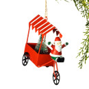 Christmas-Wishes-Metal-Santa-On-Tricycle-Hanging-Christmas-Tree-Decoration Sale
