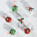 Christmas-Wishes-Metal-Candy-Cane-Set-Of-6-Bells-Hanging-Christmas-Tree-Decorations Sale