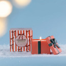 Christmas-Wishes-Bow-Candle-in-a-Box-110g-Strawberry-Meringue Sale