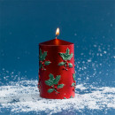 Mistletoe-Pillar-Candle Sale