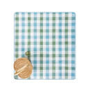 Outsidings-Madi-Blue-Green-Check-Picnic-Mat Sale