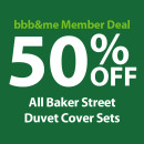 bbbme-Member-Deal-50-off-All-Baker-Street-Duvet-Cover-Sets Sale