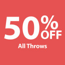 50-off-All-Throws Sale