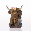 Outsidings-Highland-Cow-Garden-Decor-Lantern Sale