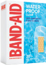 BandAid-Water-Proof-Clear-Reg-20ea Sale