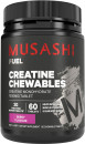 Musashi-Creatine-Chewables-Berry-60s Sale
