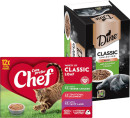 Chef-Cat-Food-Pouches-12-Pack-or-Dine-Cat-Food-7-Pack Sale
