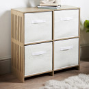Oak-4-Cube-Storage Sale