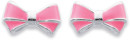 Sterling-Silver-Pink-Enamel-Bow-Studs Sale