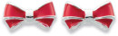 Sterling-Silver-Red-Enamel-Bow-Studs Sale