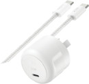 Belkin-BoostCharge-Compact-USB-C-Wall-Charger-30W-with-USB-C-Cable-Silver Sale