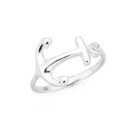 Anchor-Ring-in-Sterling-Silver on sale