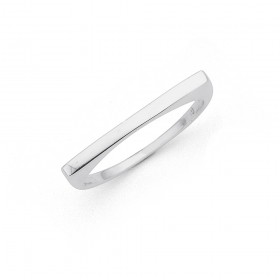 Slim+Bar+Ring+in+Sterling+Silver