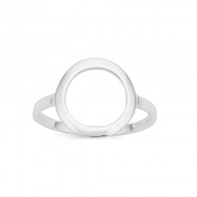 Circle-Ring-in-Sterling-Silver on sale