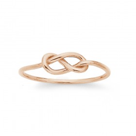 Knot-Ring-in-9ct-Rose-Gold on sale