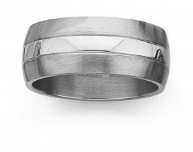 Chisel-Stainless-Steel-Ring on sale