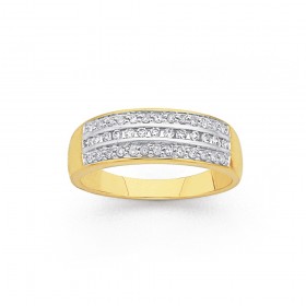 9ct-Diamond-Ring-Total-Diamond-Weight25ct on sale