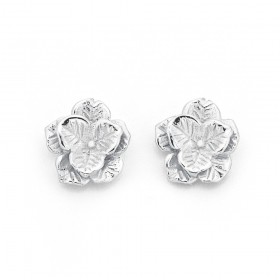 Sterling+Silver+Flower+Studs