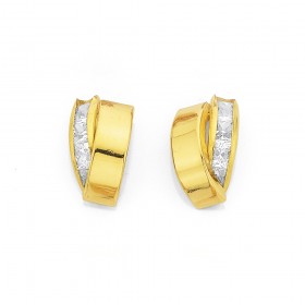 9ct-Cubic-Zirconia-Hoops on sale