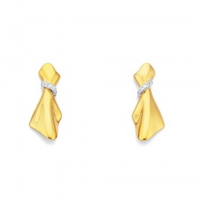 9ct-Diamond-Set-Earrings on sale