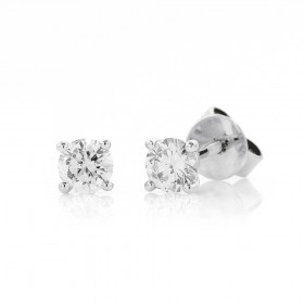 18ct+White+Gold++Studs+Total+Diamond+Weight%3D.50ct