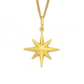 9ct+Star+Pendant