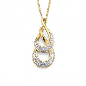 9ct%2C+Diamond+Twist+Pendant