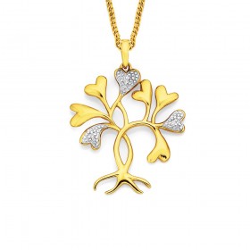 9ct-Tree-Of-Life-Pendant on sale