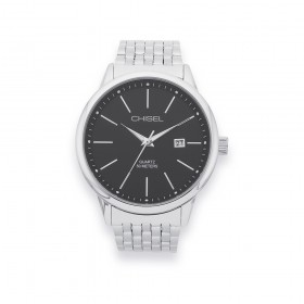 Chisel-Mens-Silver-Tone-Watch on sale