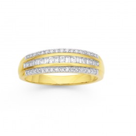 9ct-Diamond-Ring on sale