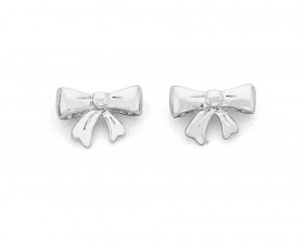 Sterling-Silver-Bow-Studs on sale