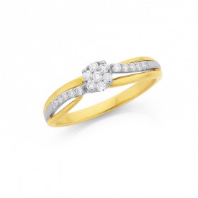 9ct%2C+Diamond+Cluster+Ring