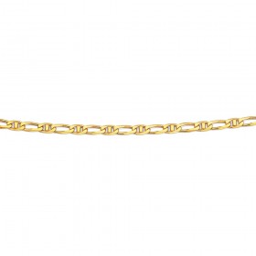 9ct-45cm-Diamond-Cut-11-Marine-Chain on sale