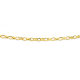 9ct-50cm-Oval-Belcher-Chain on sale