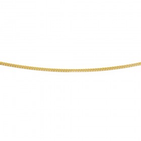 9ct-40cm-Diamond-Cut-Curb-Chain on sale