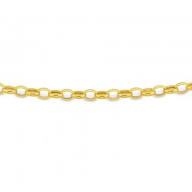 9ct-55cm-Oval-Belcher-Chain on sale