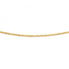 9ct-45cm-Singapore-Twist-Chain on sale