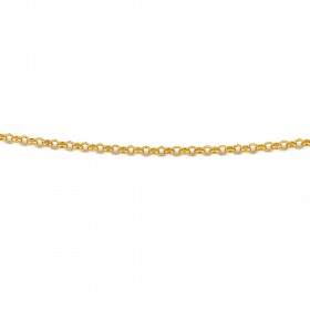 9ct+50cm+Oval+Belcher+Chain