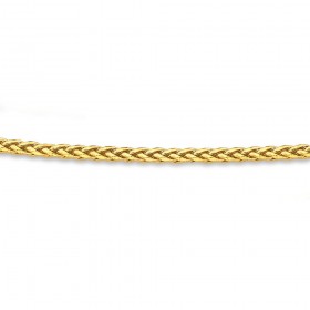 9ct+45cm+Wheat+Chain