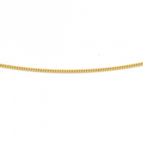 9ct-50cm-Diamond-Cut-Curb-Chain on sale