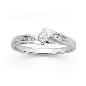 9ct%2C+White+Gold+Diamond+Ring+Total+Diamond+Weight%3D.25ct