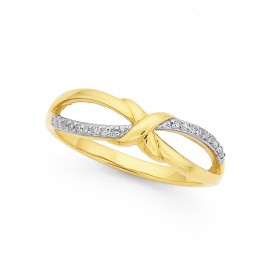 9ct%2C+Diamond+Set+Crossover+Ring