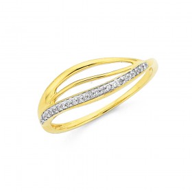 9ct-Diamond-Ring on sale