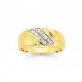 9ct-Diamond-Ring on sale